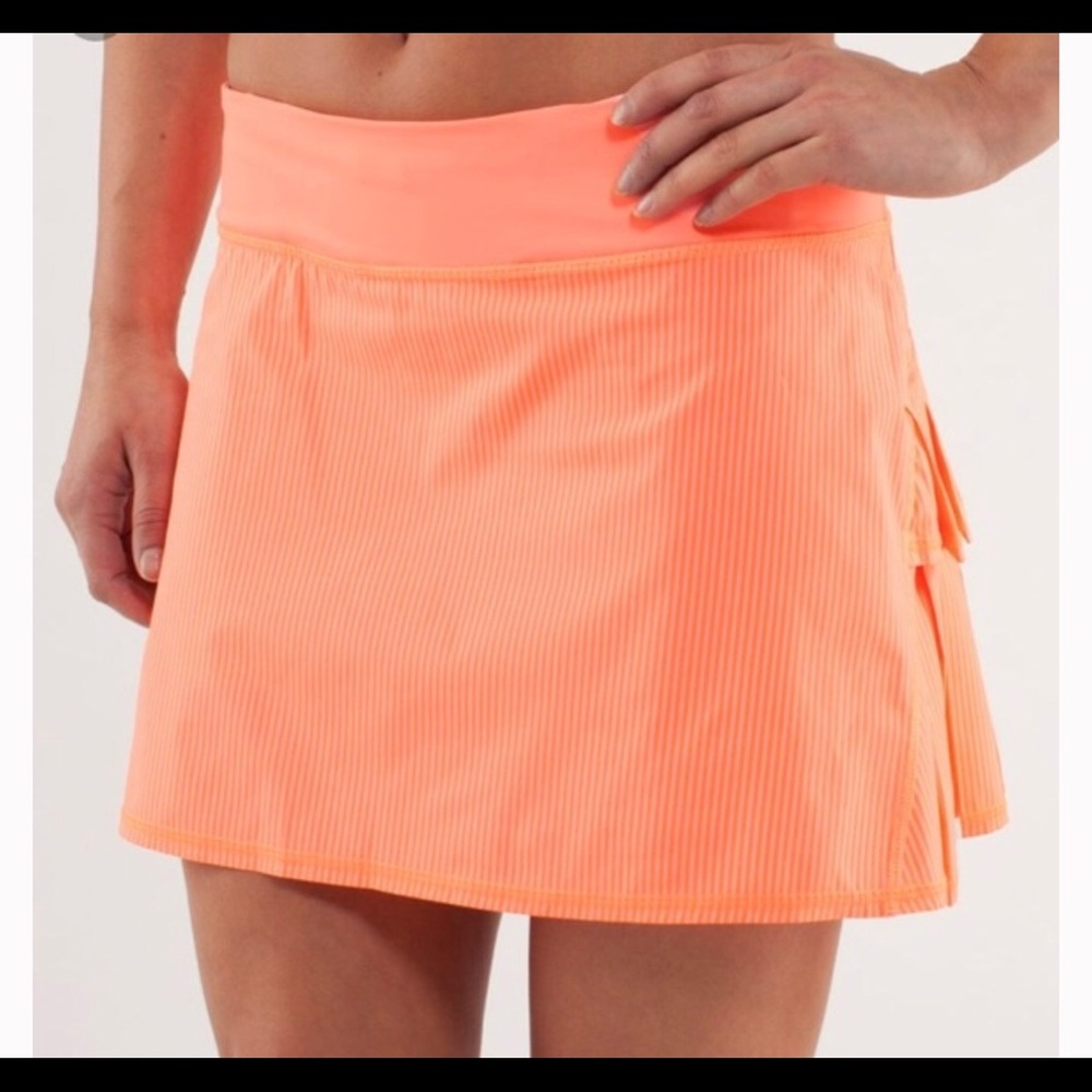 Lululemon pace setter skirt